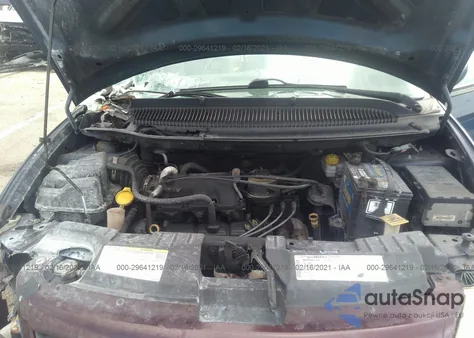 2006 Chrysler Town & Country Lx из США, поврежденный, VIN 1A4GP44R36B568700